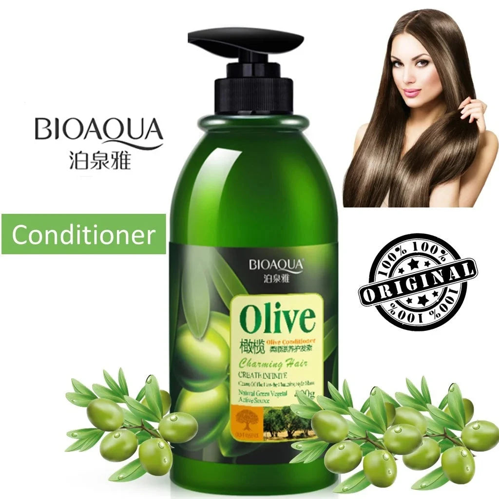 Bioaqua Olive Repair Damaged Hair Conditioner - 400g