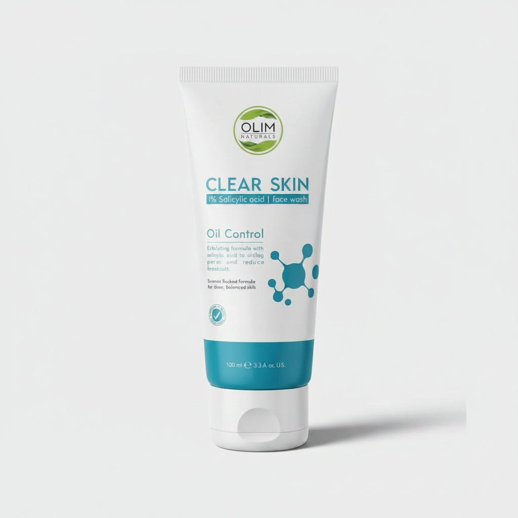 OLIM Naturals Salicylic Acid Face Wash – 100ml