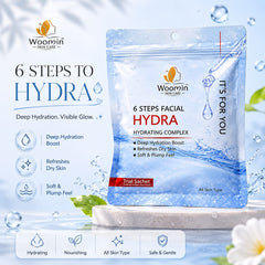 Woomin Skin Care 6 Steps Hydra Facial Kit