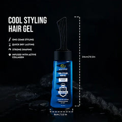 Ecrin Cool Styling Hair Gel With Active Collagen - 280ml