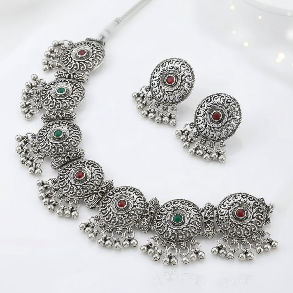 Kashmiri Choker Top's stud's