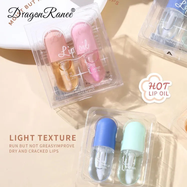 2 Pcs Instant Volumizing Lips Plumper Essential Oil