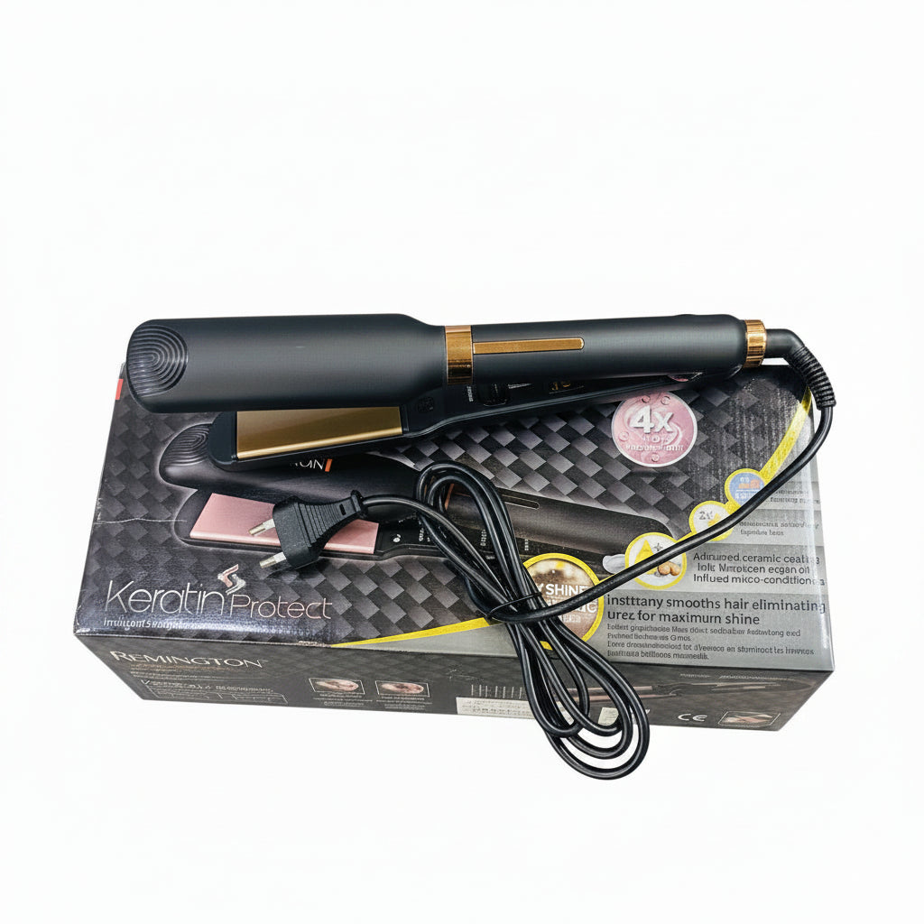 Keratin Protect Hair Straightener 3x Shine Enhancing