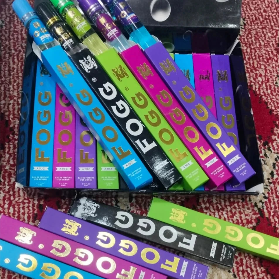 Pack Of 5 Fogg Long Lasting Perfume For Men 35ml