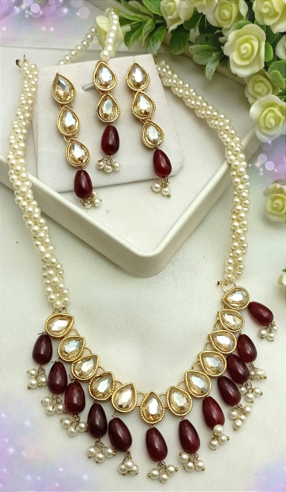Pal Mala style Necklace set