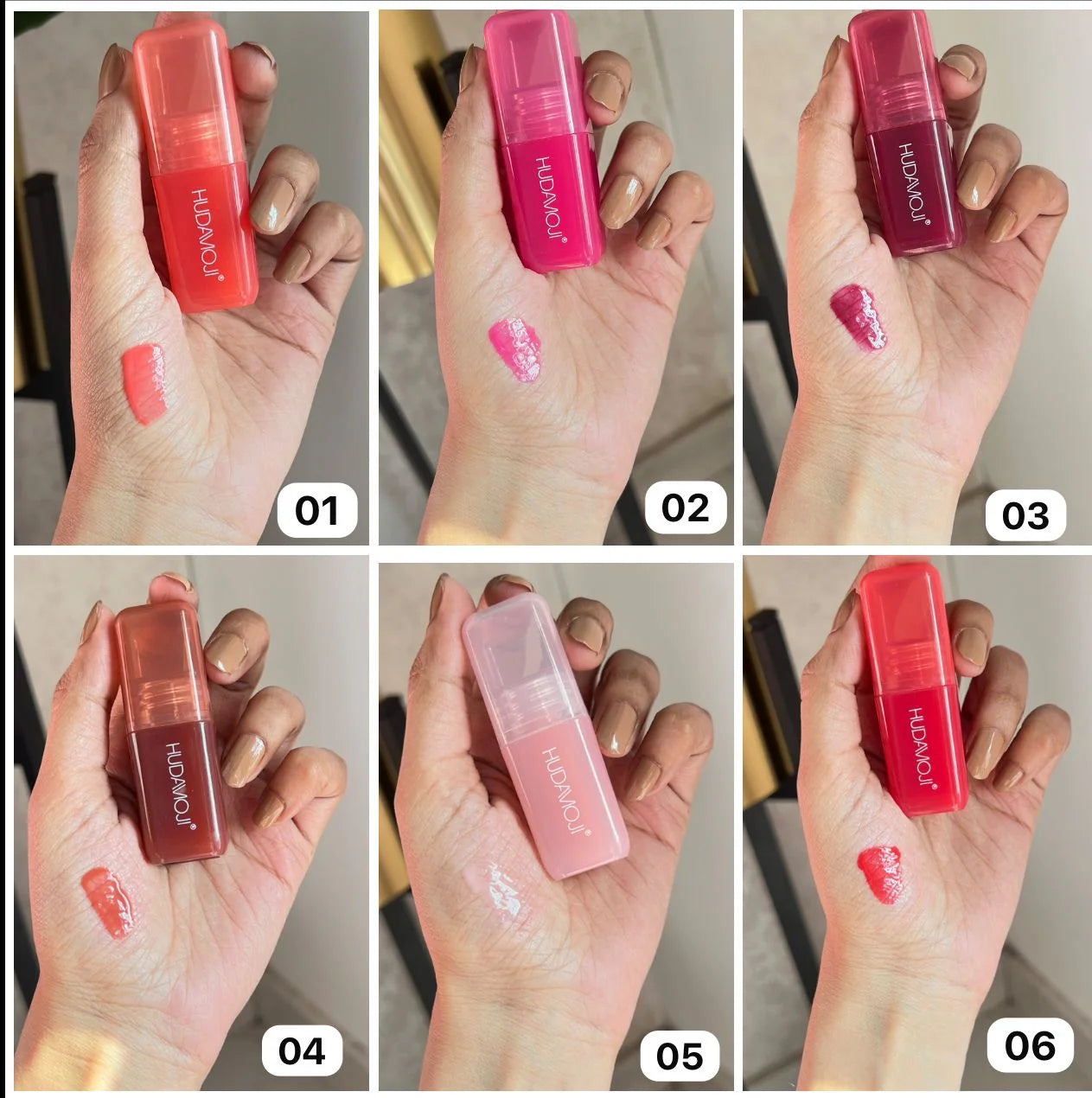 Huda moji Lip Plumping Gloss
