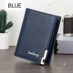 Baoilorry Leather Slim Bifold Wallet
