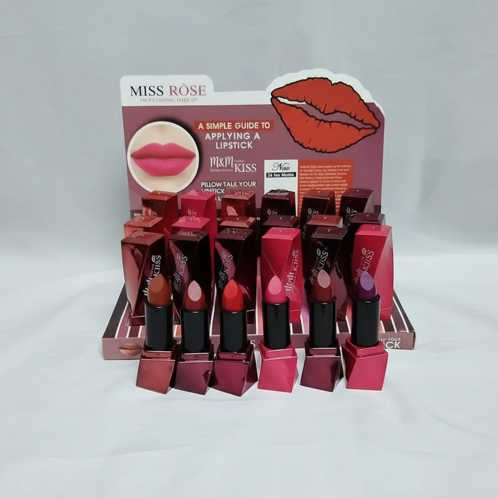 Miss Rose M&M Kiss 24hrs Matte Lipstick