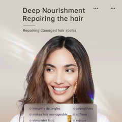 Muicin Gold Shine Style Hair Straightening Serum - 50ml