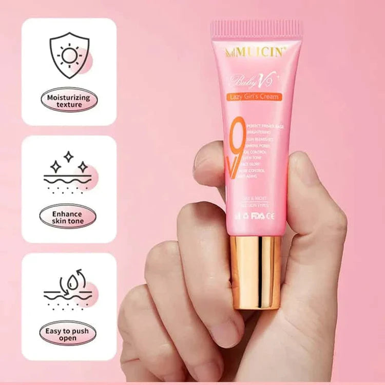 Muicin - V9+ Lazy Girl Day & Night Skin Polish Cream Tube 10g