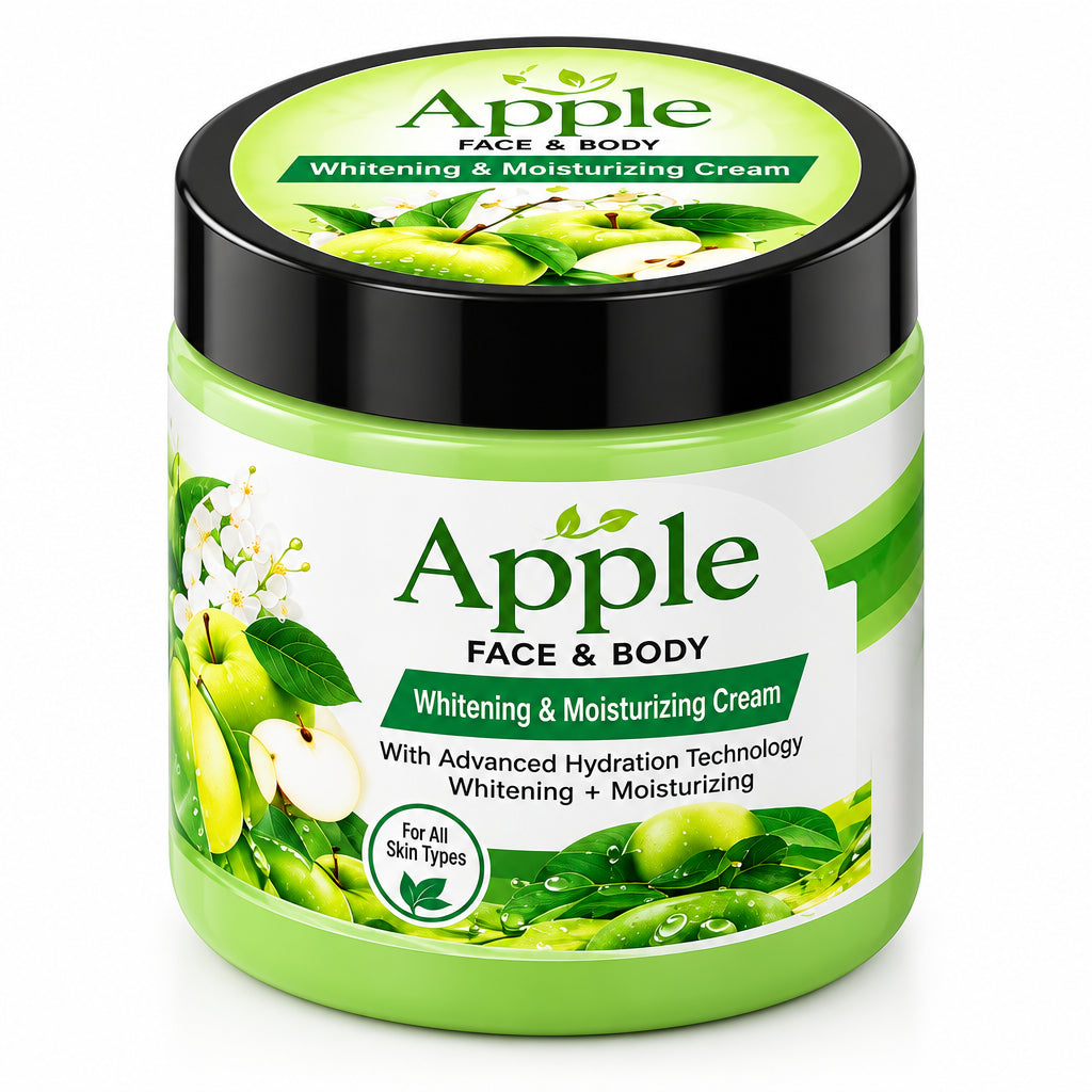 Hydra Apple Face & Body Whitening & Moisturizing Cream