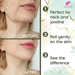 2 In 1  Jade Roller & Gua Sha Set