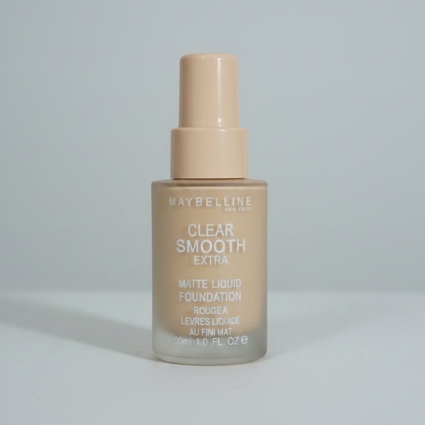 Maybelline New York Clear Smooth Extra Matte Liquid Foundation - 30ml