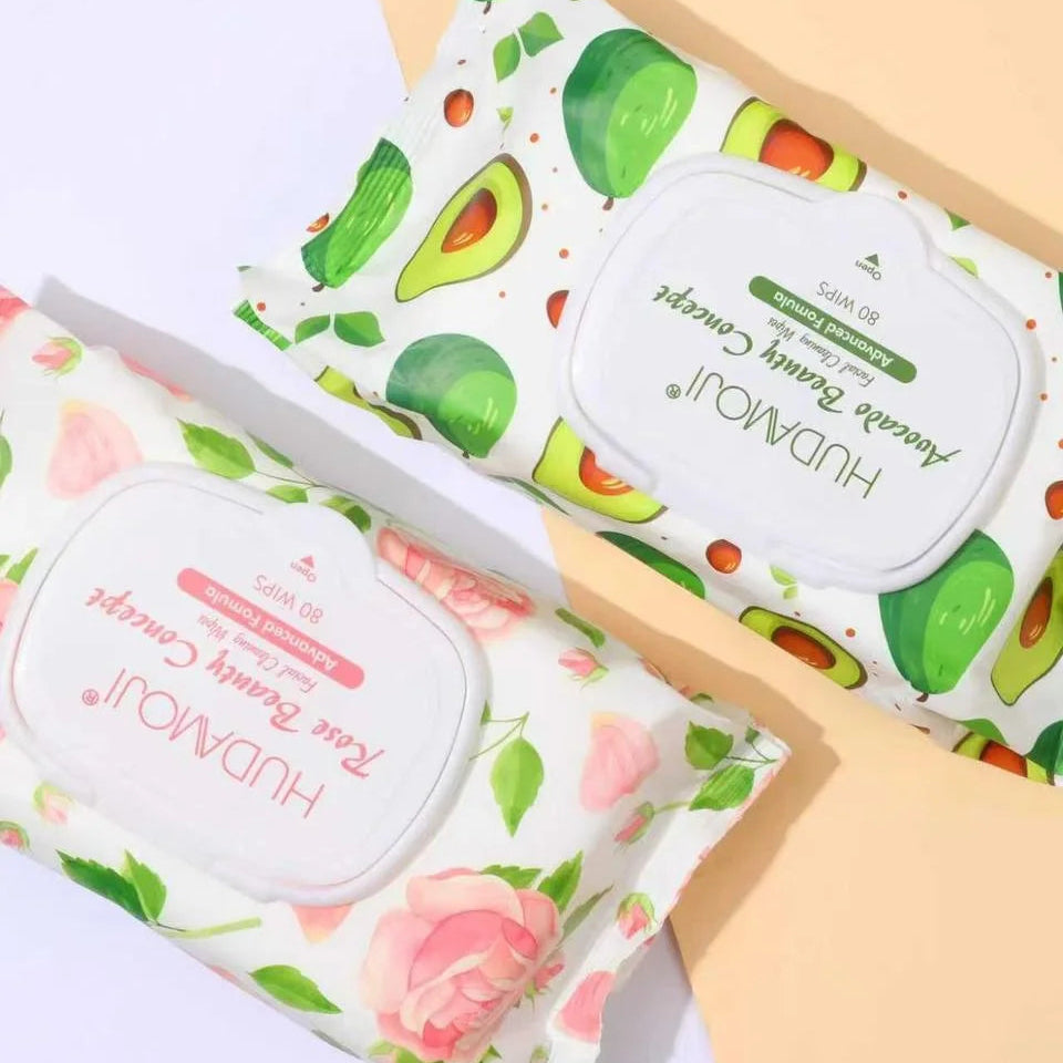 Hudamoji Beauty Concept Facial Cleaning Wipes
