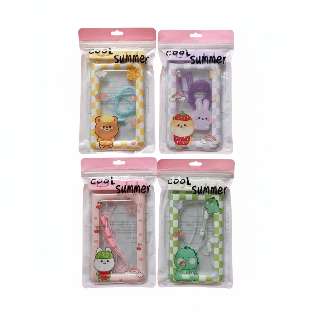 Water Proof Cool Summer Mobile Pouch - Each