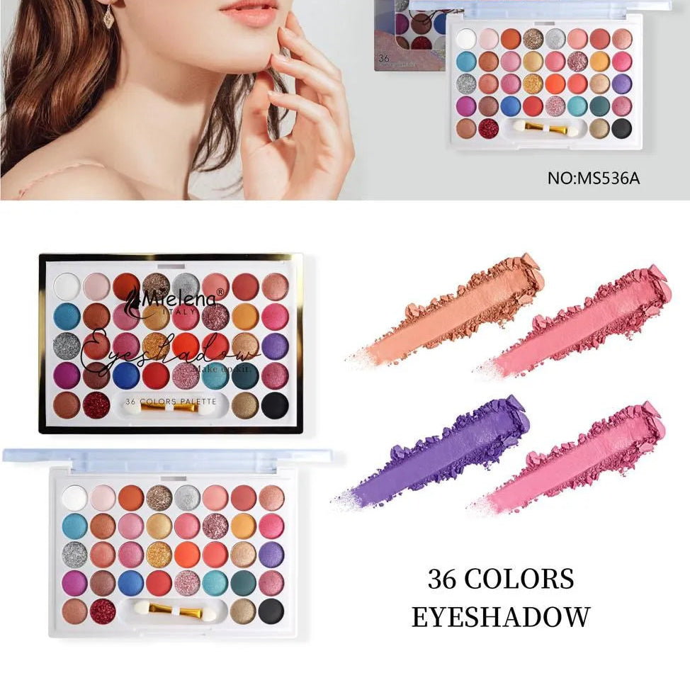 Mielena 36 Colors Eyeshadow Palette