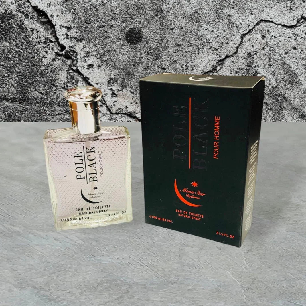 Pole Black Pour Homme Moon Star Perfumes - 100ml
