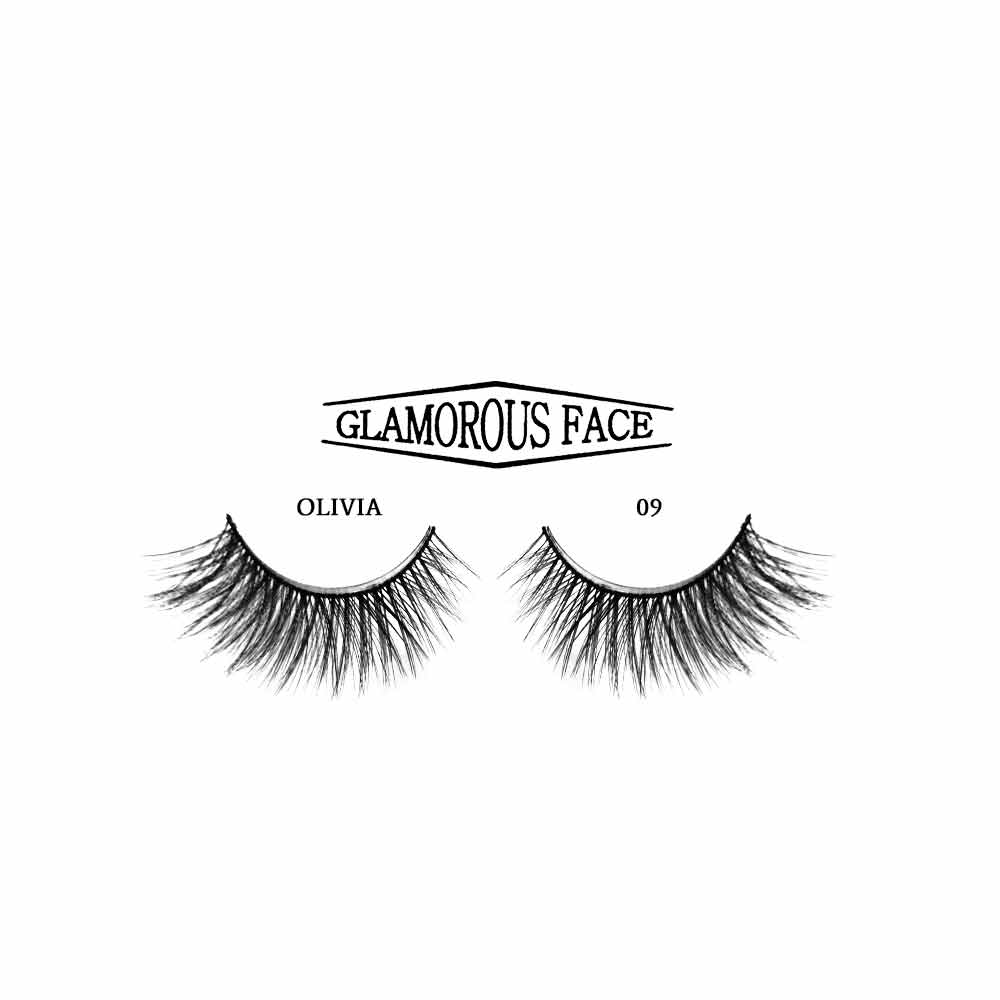 Glamorous Face Faux Mink 3D Eyelashes (14 Styles)
