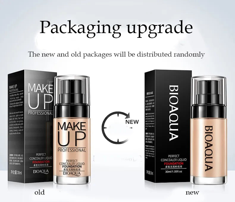 Bioaqua Make-Up Professional Perfect Concealer Liquid Foundation - 30ml