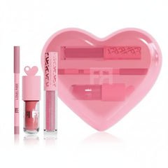 Romcom 3in1 lip kit Matte Lipgloss, Lipliner, Shiny Gloss
