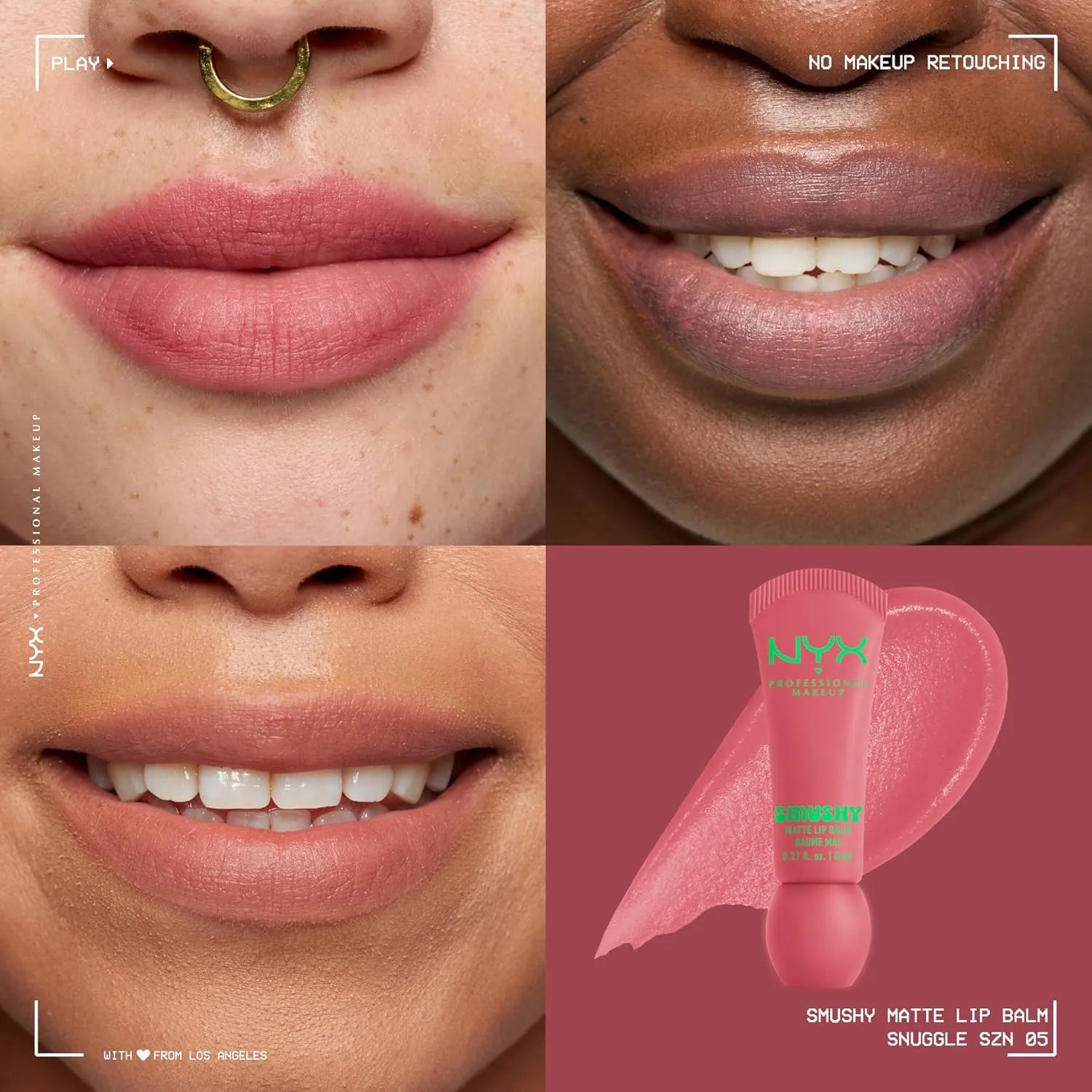 NYX Professional Makeup - Smushy Matte Lip Balm - 8ml