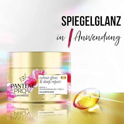 Pantene Pro‑V Miracles Colour Gloss & Deep Repair Hair Mask – 300 ml