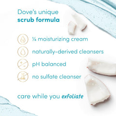 Dove Tropical Coconut & Lime Body Scrub, Glycerin, Lauric Acid  - 425g