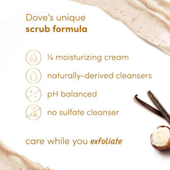 Dove Vanilla Sugar & Shea Butter Body Scrub  - 425g