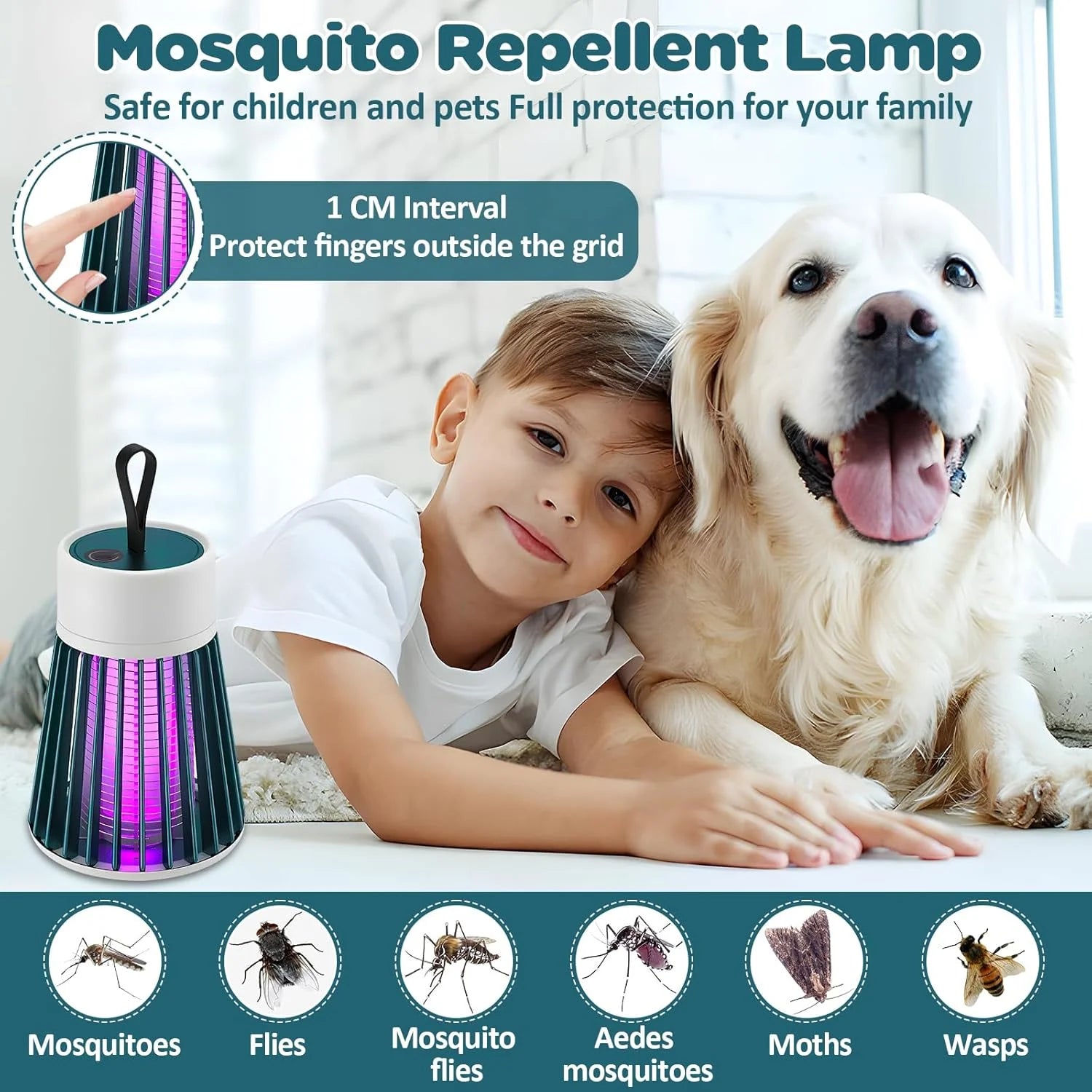Electric Photocatalytic Anti Mosquito Killer Lamp