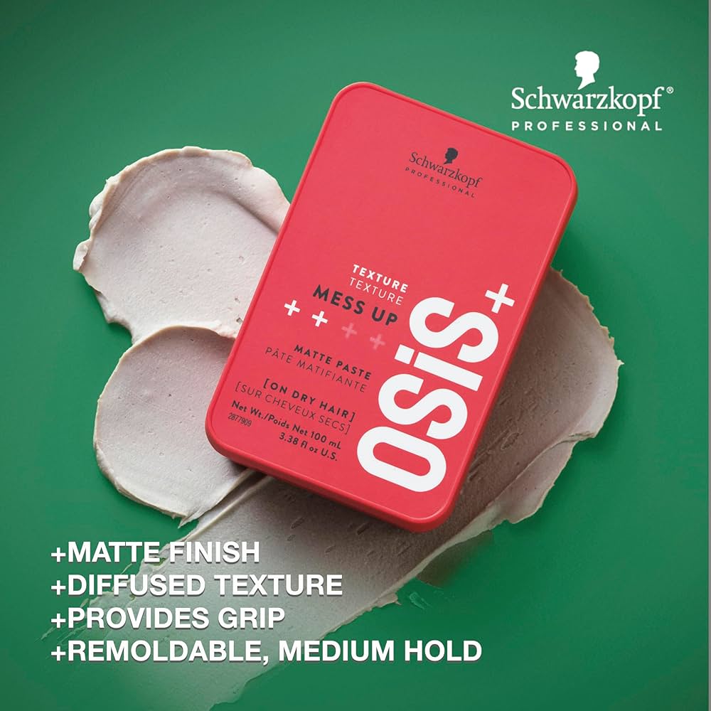 Schwarzkopf Osis+ Texture Mess up Matte Paste 100ml