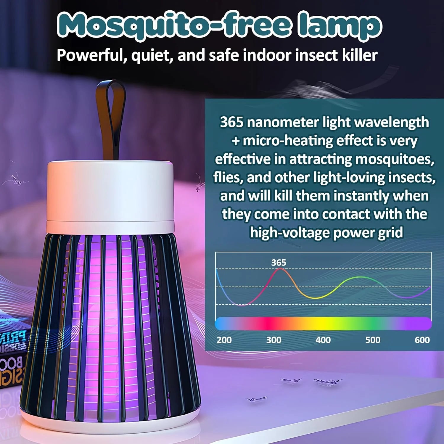 Electric Photocatalytic Anti Mosquito Killer Lamp