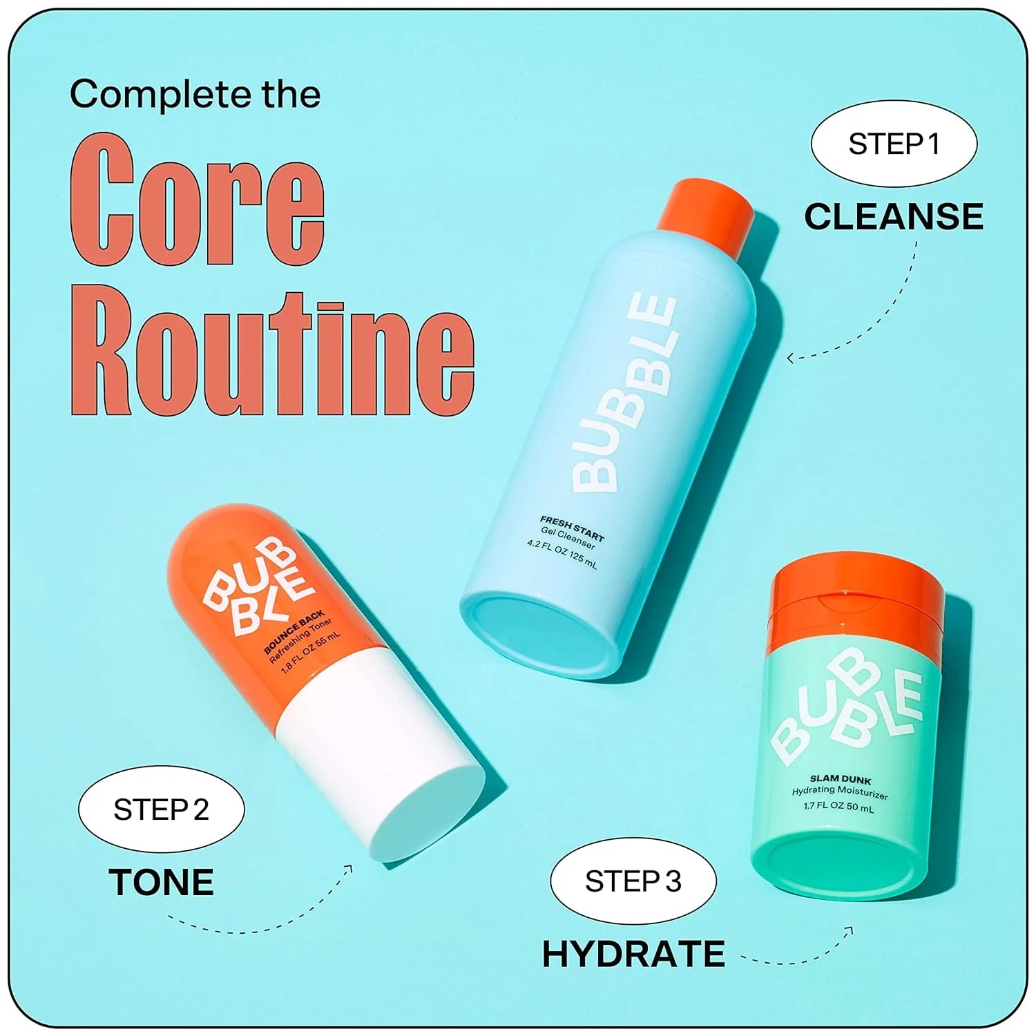 Bubble Skincare Slam Dunk Face Moisturizer - 50ml