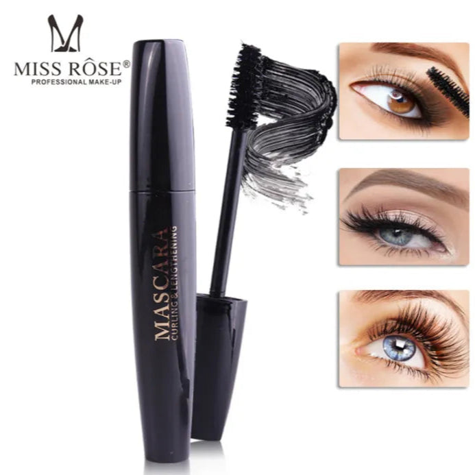 Miss Rose Thick Natural Curling Volumizing Waterproof Mascara