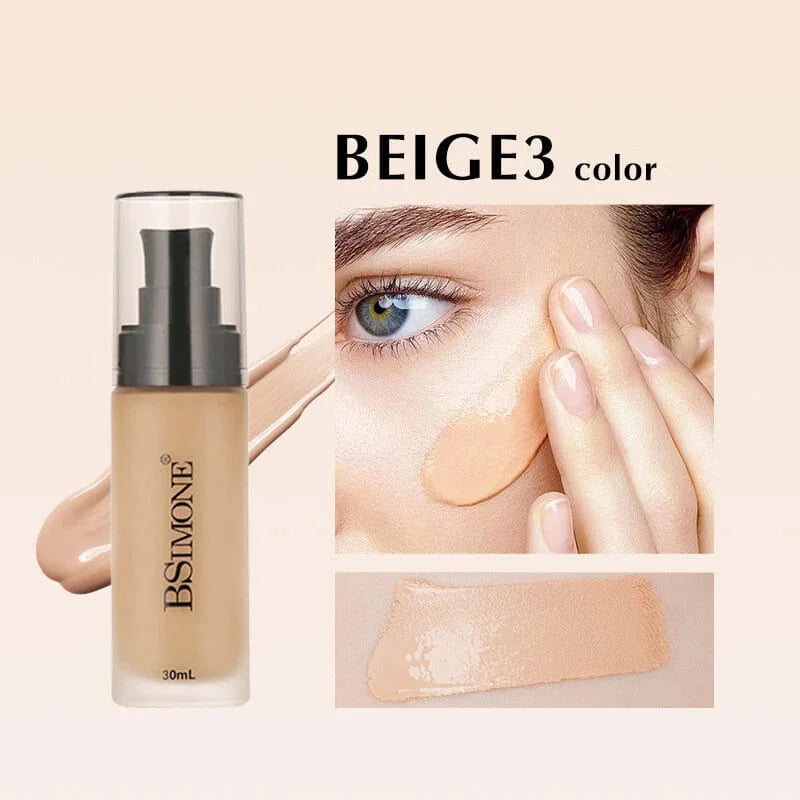 BSimone Long-Lasting High Coverage Foundation-30ml
