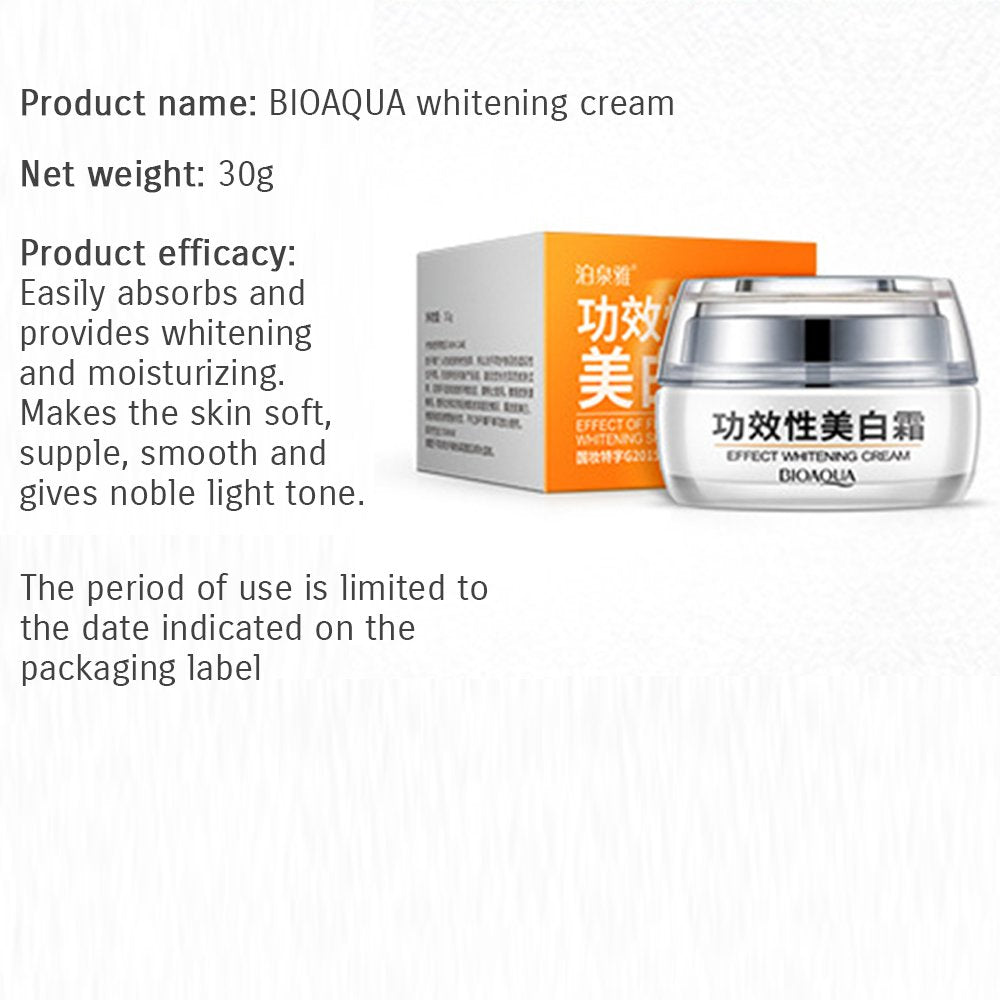 BIOAQUA Effect Whitening Anti Freckle Cream 30g
