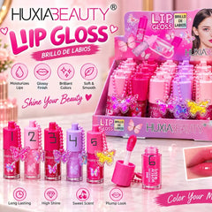Huxia Beauty Butterfly Keychain Lip Gloss