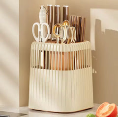 360 Rotating Knife and Kitchen Utensil Holder