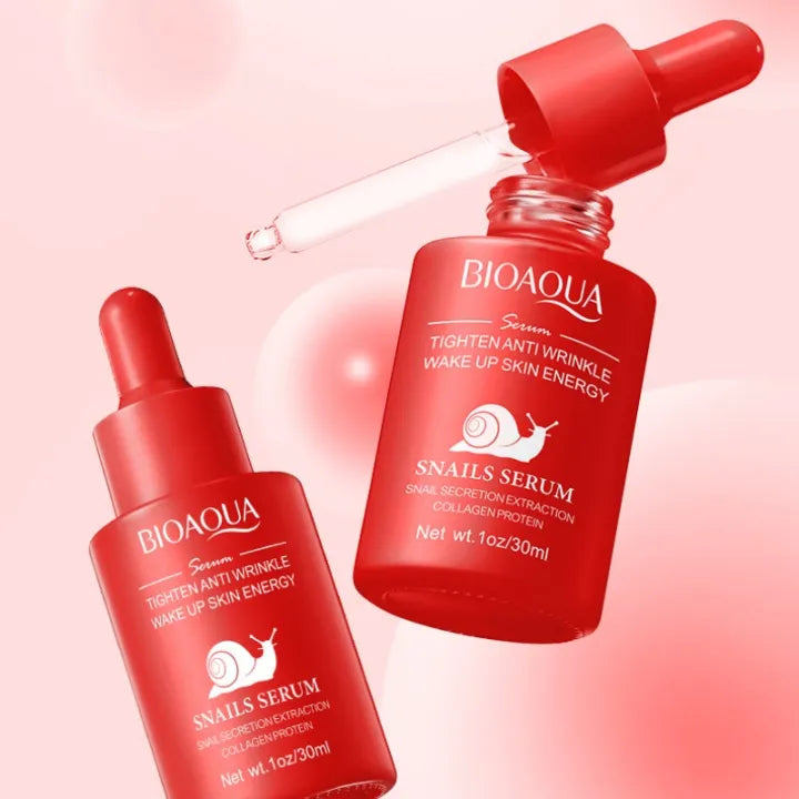 BIOAQUA Tighten Anti Wrinkle Snails Face Serum - 30ml