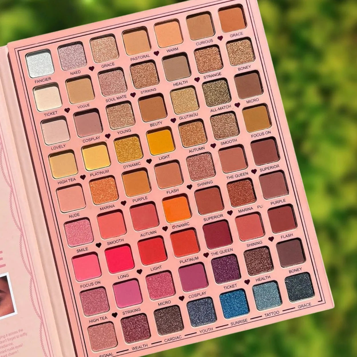 IGOODCO Pearlescent Eyeshadow Palette  - 63 Color