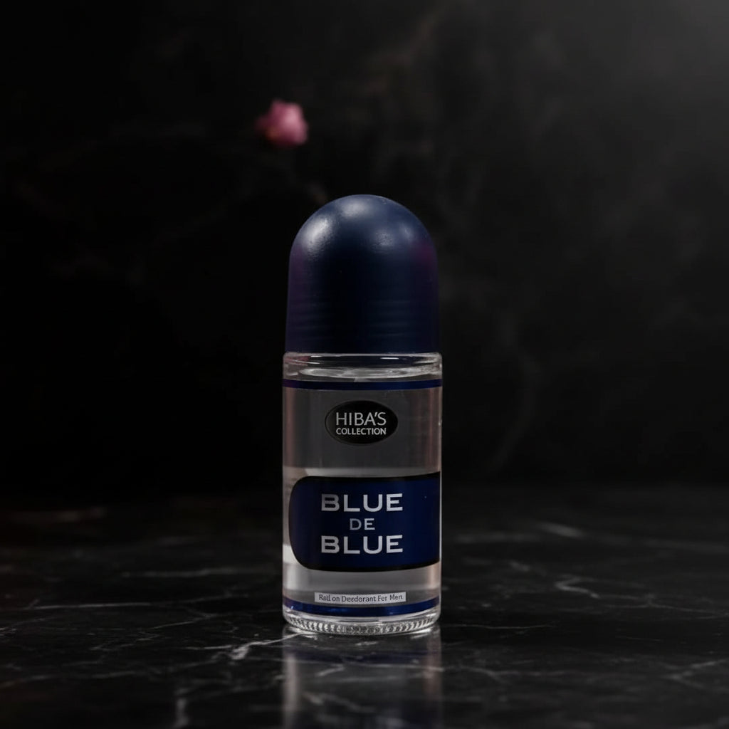 Hiba's Collection Blue De Blue Roll On Deodorant For Men – 60ml