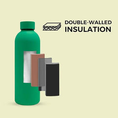 Stainless Steel Matte Water Bottle Each - 500ml
