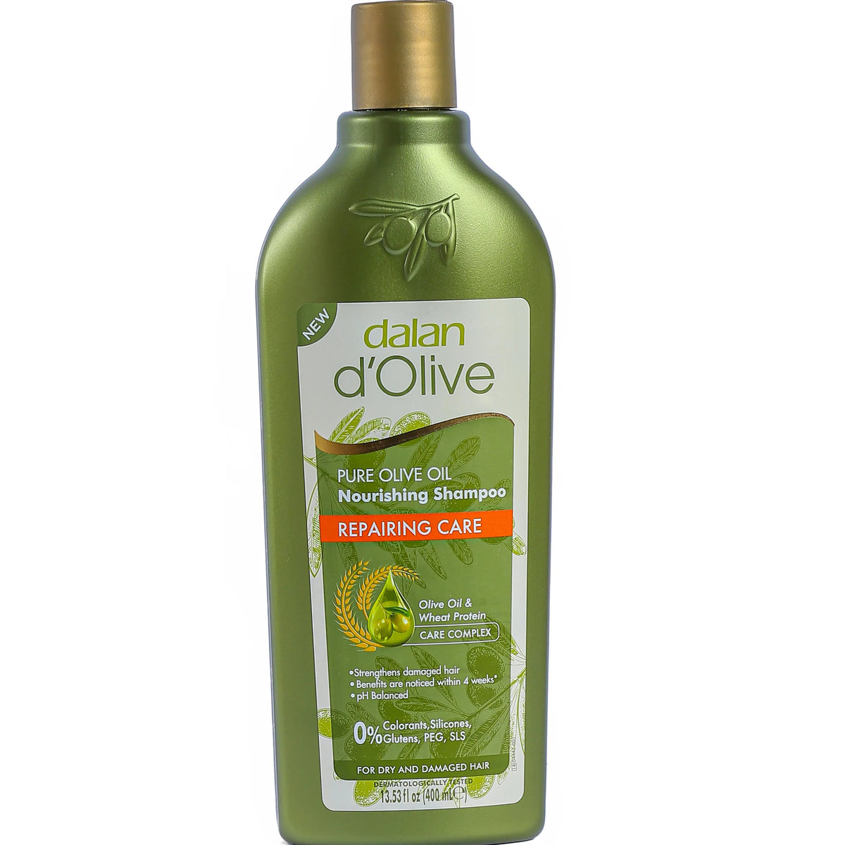 Dalan d’Olive Pure Olive Oil Nourishing Shampoo – Repairing Care - 400ml