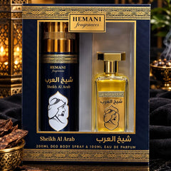 Hemani Fragrances Sheikh Al Arab Fragrance - 2 Piece Set