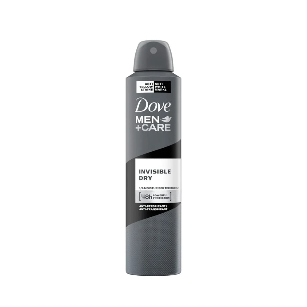 Dove Men+Care Invisible Dry Body Spray (250ml)