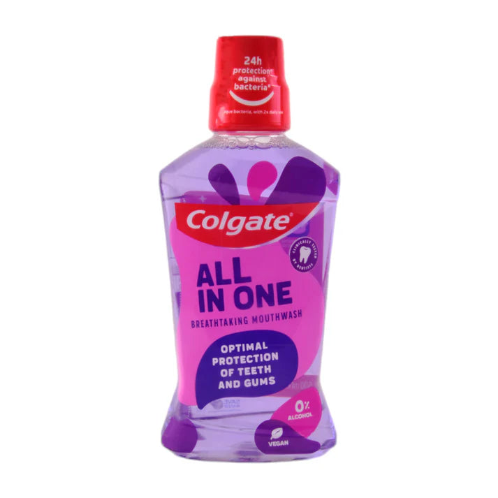 Colgate All In One Breathtaking Mouthwash 500ml