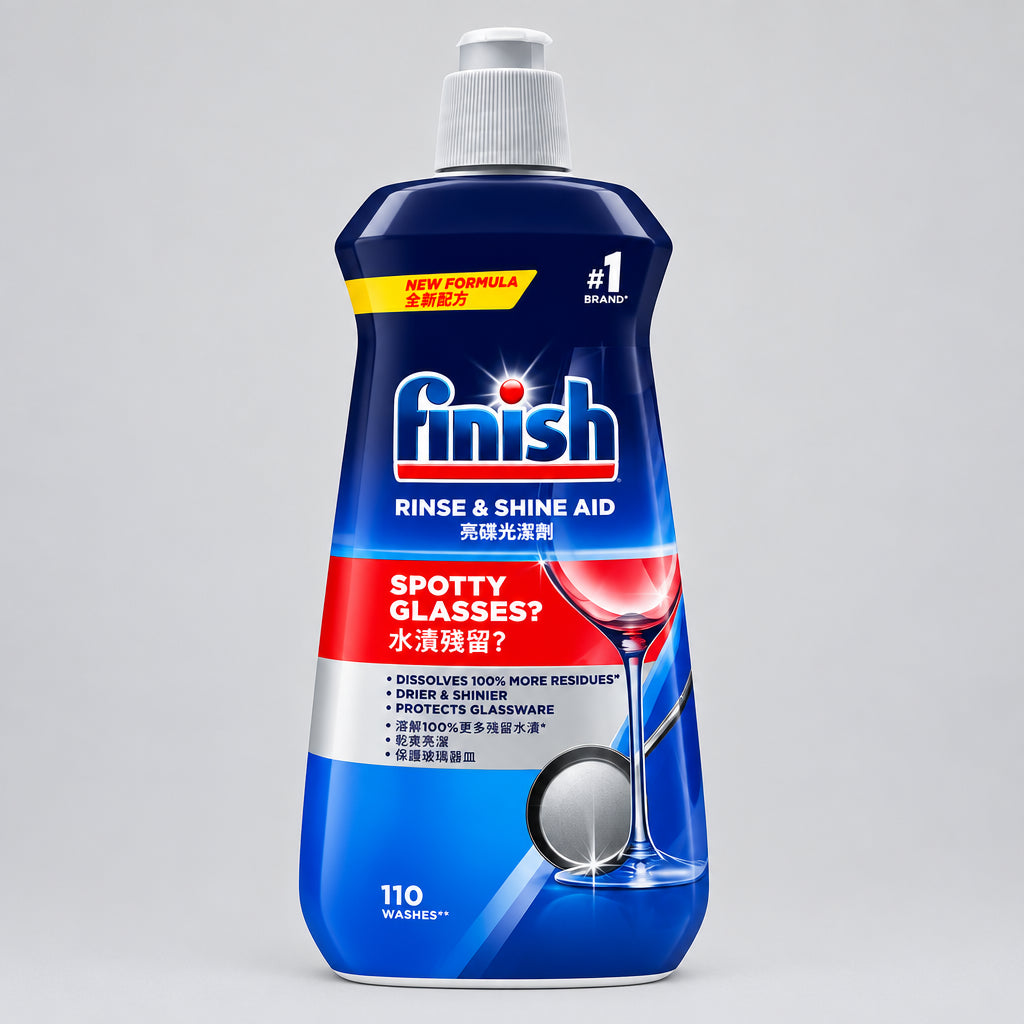  Finish Rinse & Shine Aid Dishwasher - 110 Washes