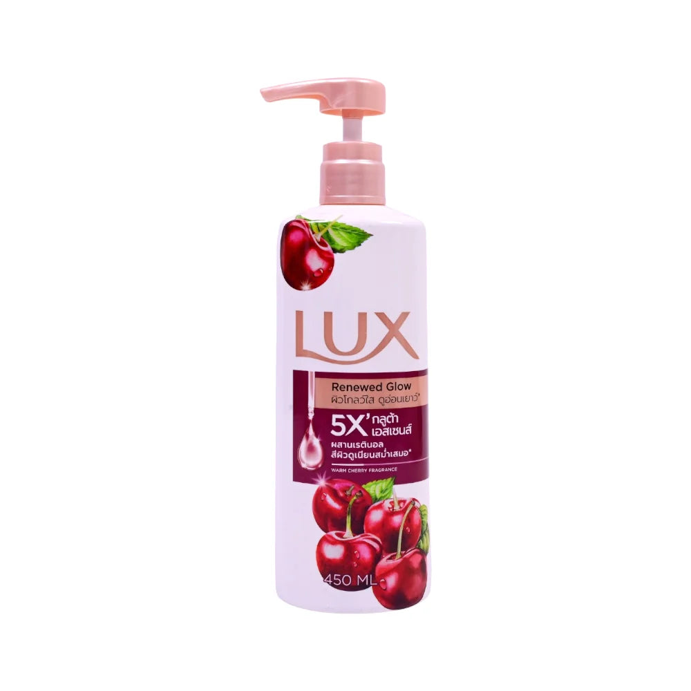 Lux Renewed Glow Warm Cherry Fragrance Body Wash - 450ml
