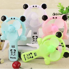 Cartoon-Themed Manual Hand Fan Toy for Kids - Each