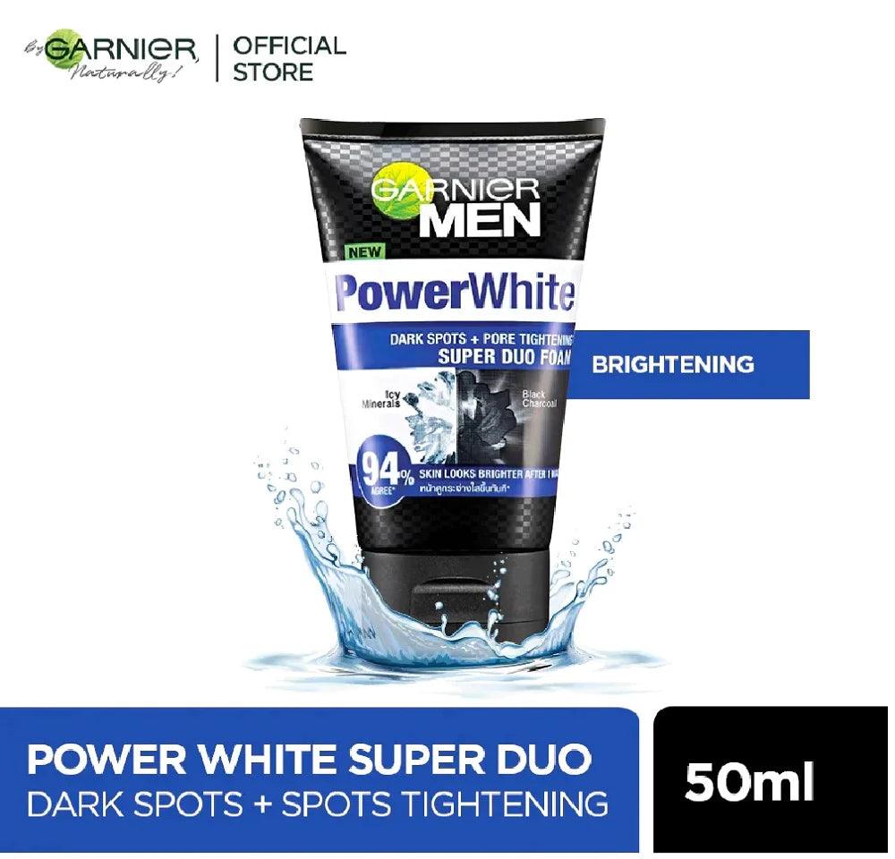 Garnier - Power White Face Wash For Men - 50ml