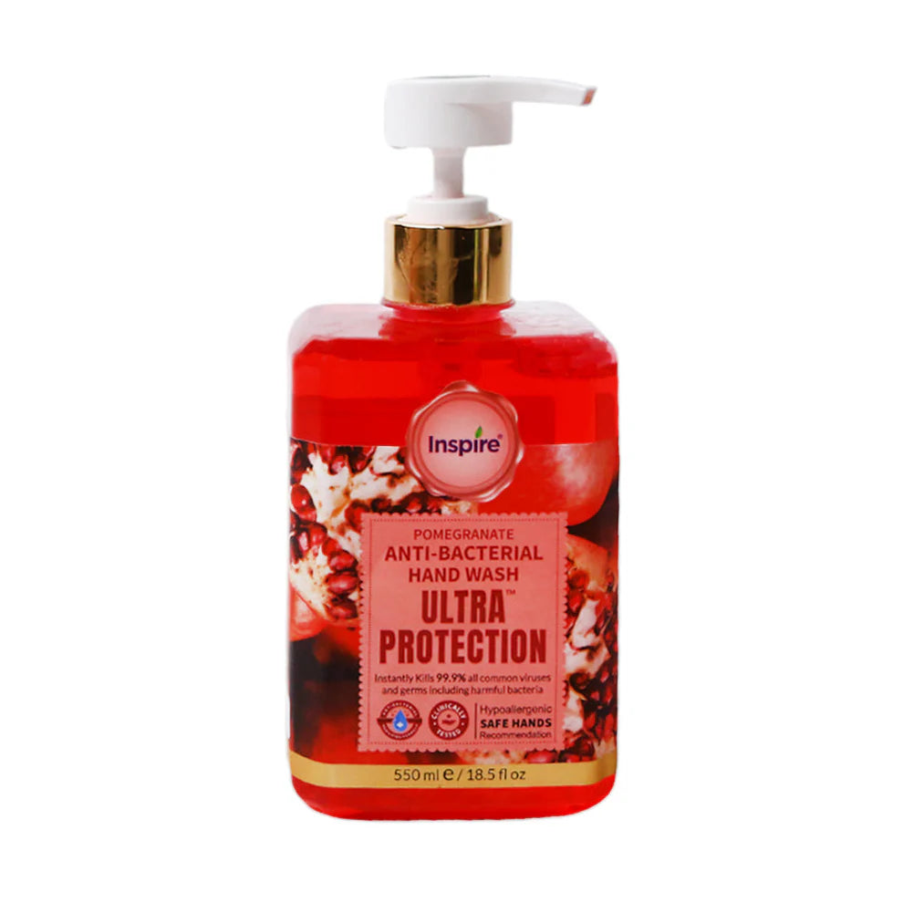 INSPIRE antibacterial ultra protection hand wash- 550ml